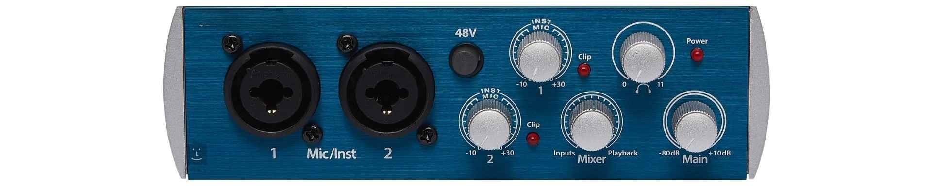 PreSonus AudioBox USB 96 low noise card