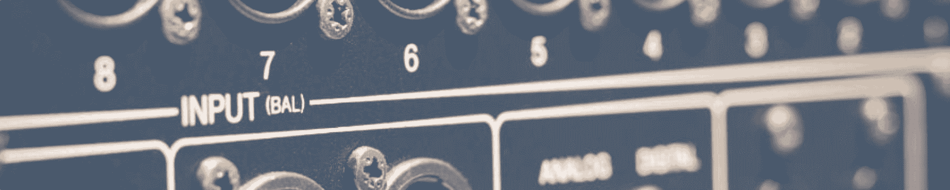 Audio interface with good mic preamps input channel is an essential audio gear